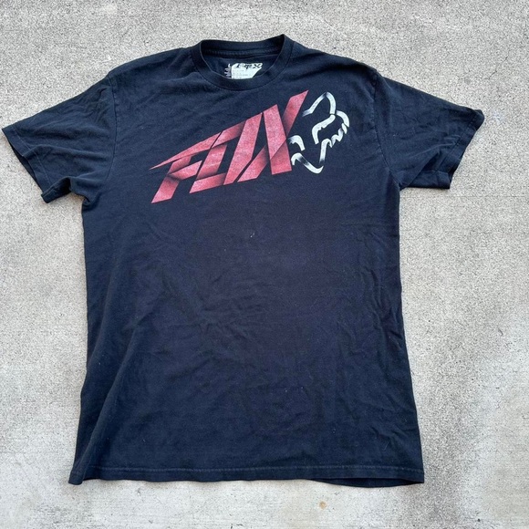 Fox Racing Men's Black T-shirt - Picture 1 of 2